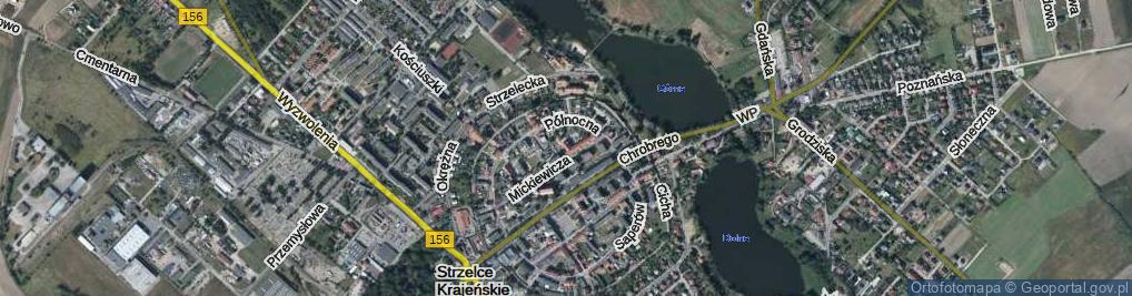 Zdjęcie satelitarne Mała ul.